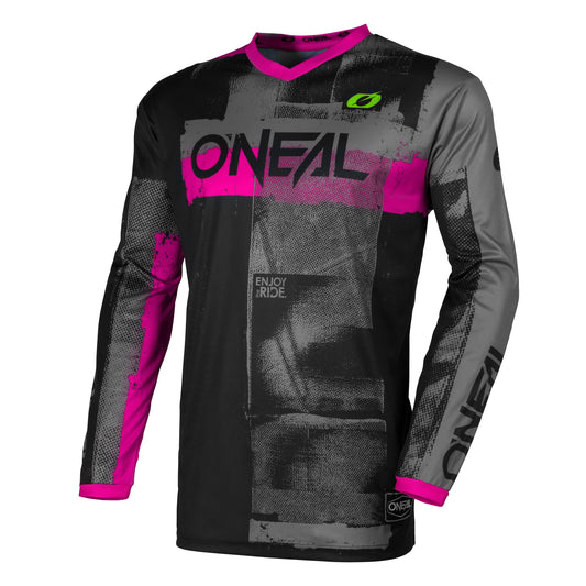 ONEAL 2026 WOMENS ELEMENT ROLLER JERSEY - BLACK/PINK