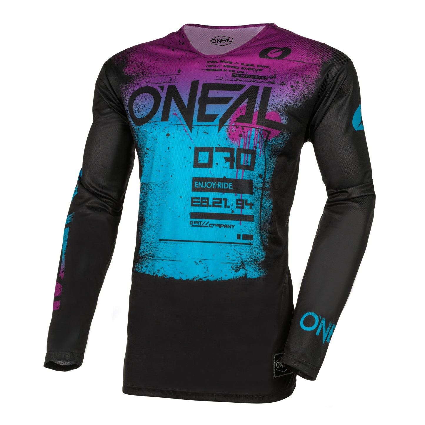 ONEAL 2024 MAYHEM SCARZ JERSEY - BLACK/BLUE