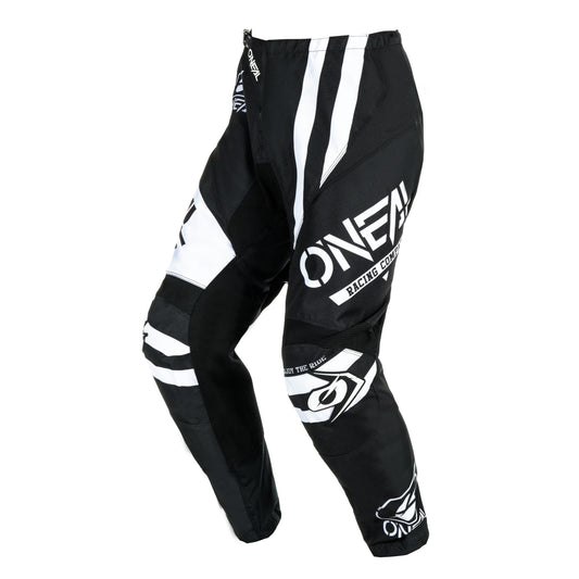 ONEAL 2024 YOUTH ELEMENT WARHAWK PANTS - BLACK/WHITE