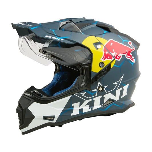 Oneal 2027 ADV Kini Redbull 1.0 Helmet - Blue/White
