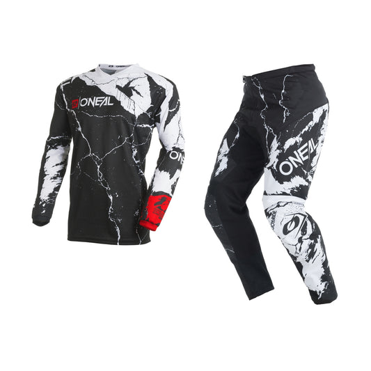 Oneal 2027 Element Acid Gear Set - White/Black