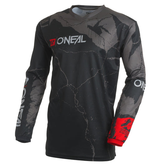 Oneal 2027 Element Youth Acid Jersey - Black/Grey