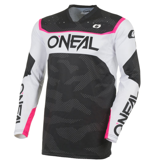 Oneal 2027 Hardwear Camo Jersey - Black/White/Pink