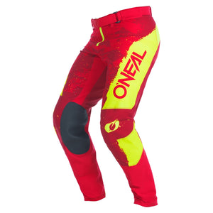 Oneal 2027 Mayhem Youth Paint Pants - Red/Neon