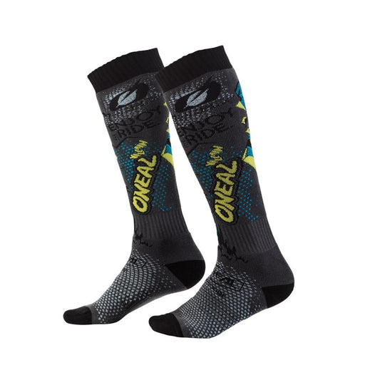 Oneal 2027 Pro MX Villain Socks - Grey/Multi