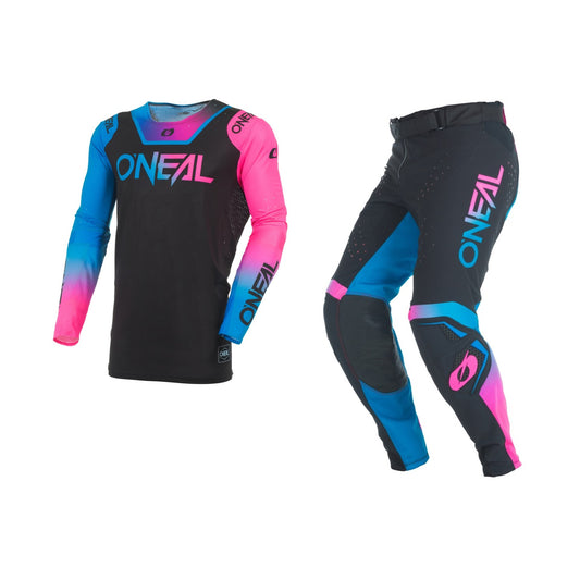 Oneal 2027 Prodigy Five Six Gear Set - Black/Neon Pink