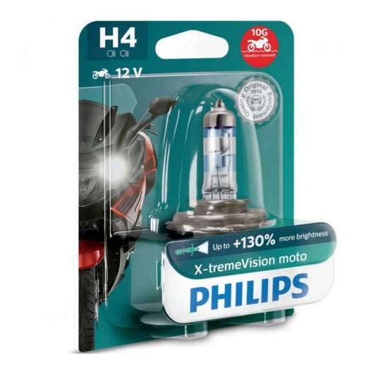 Philips Bulb H4 12342 XV+ 12V 60/55W P43t-38 BW Xtreme Vision
