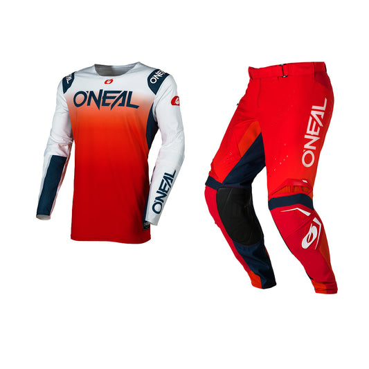 ONEAL 2026 PRODIGY 55 GEAR SET - RED/ORANGE/NAVY