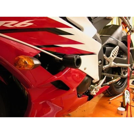 R&G Crash Protectors Yamaha YZF-R6 '06- BLACK
