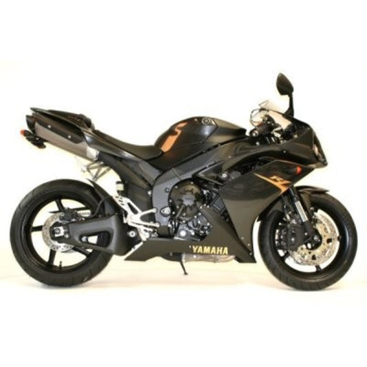 R&G Crash Protectors AERO (lowers) Yamaha YZF-R1 '07-'14 BLACK
