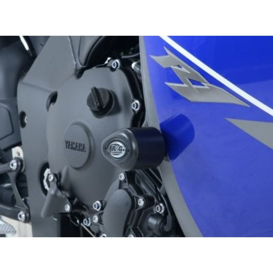 R&G Frame Sliders AERO No-Cut Yamaha YZF-R1 '13-'14 BLACK