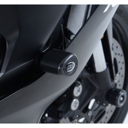 R&G Frame Sliders AERO No-Cut Yamaha YZF-R6 '17- BLACK