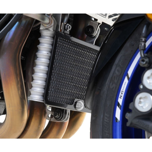 R&G Oil Cooler Guard BLACK Yam MT-10 '16- / MT-10 SP '17-'21