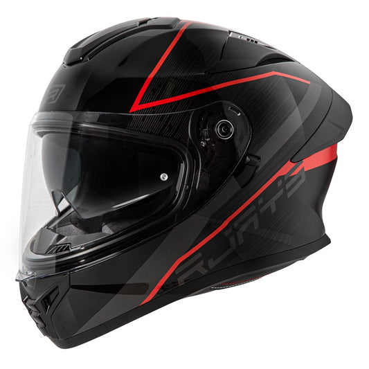 RJAYS Apex IV Raker Helmet - Black/Grey/Red
