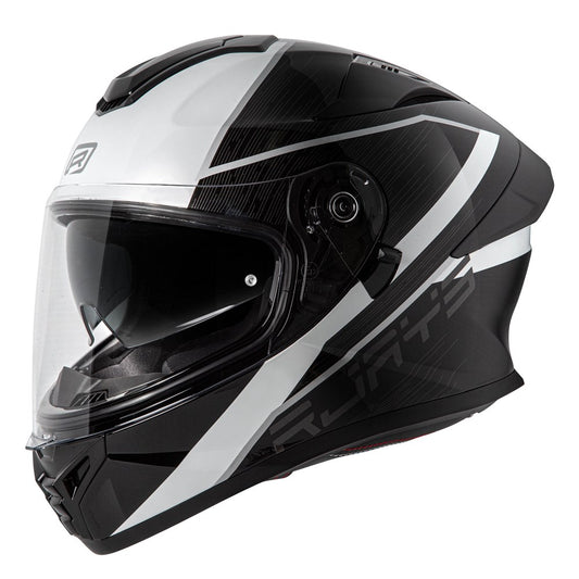 RJAYS Apex IV Raker Helmet - Black/White