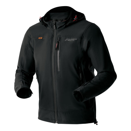 Havoc D3O Waterproof Textile Jacket - Black