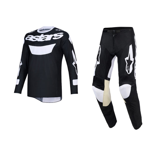 ALPINESTARS 2026 RACER AIR RIWAY GEAR SET - BLACK WHITE