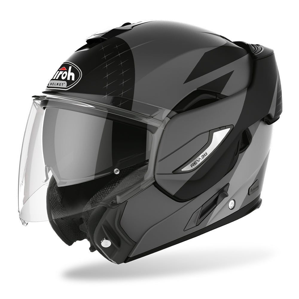 Casco Moto Airoh Mathisse II Color Black Matt in Stock Casco Moto Airoh Mathisse II Color Black Matt in Stock