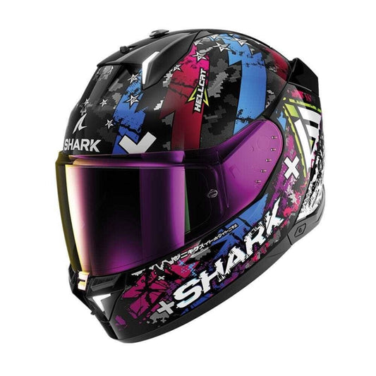 Shark Skwal i3 Hellcat Black Blue Helmet - view 1