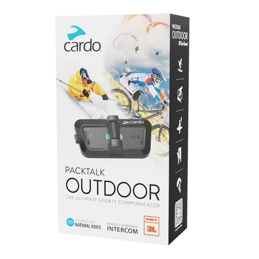 Cardo Packtalk Outdoor (JBL) - Black