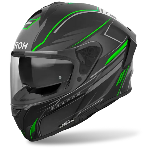 AIROH SPARK 2 SHADOW HELMET - GREEN MATT