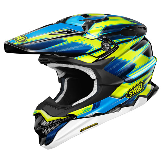 Shoei VFX-WR06 Sparkle Helmet - TC-3