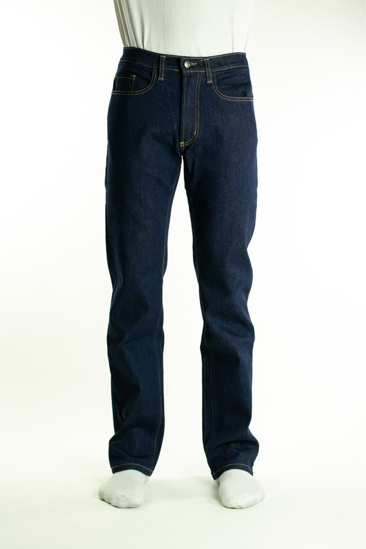 TKD MAX RIGID STRAIGHT LEG JEANS - BLUE