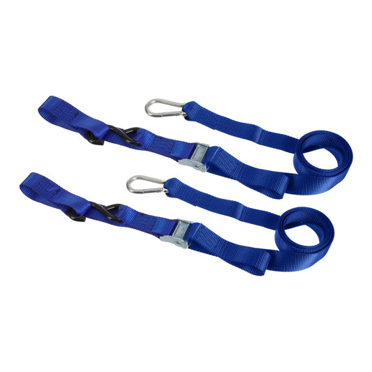 Whites Tie Downs 1 1/2in x 6ft - Blue / Blue