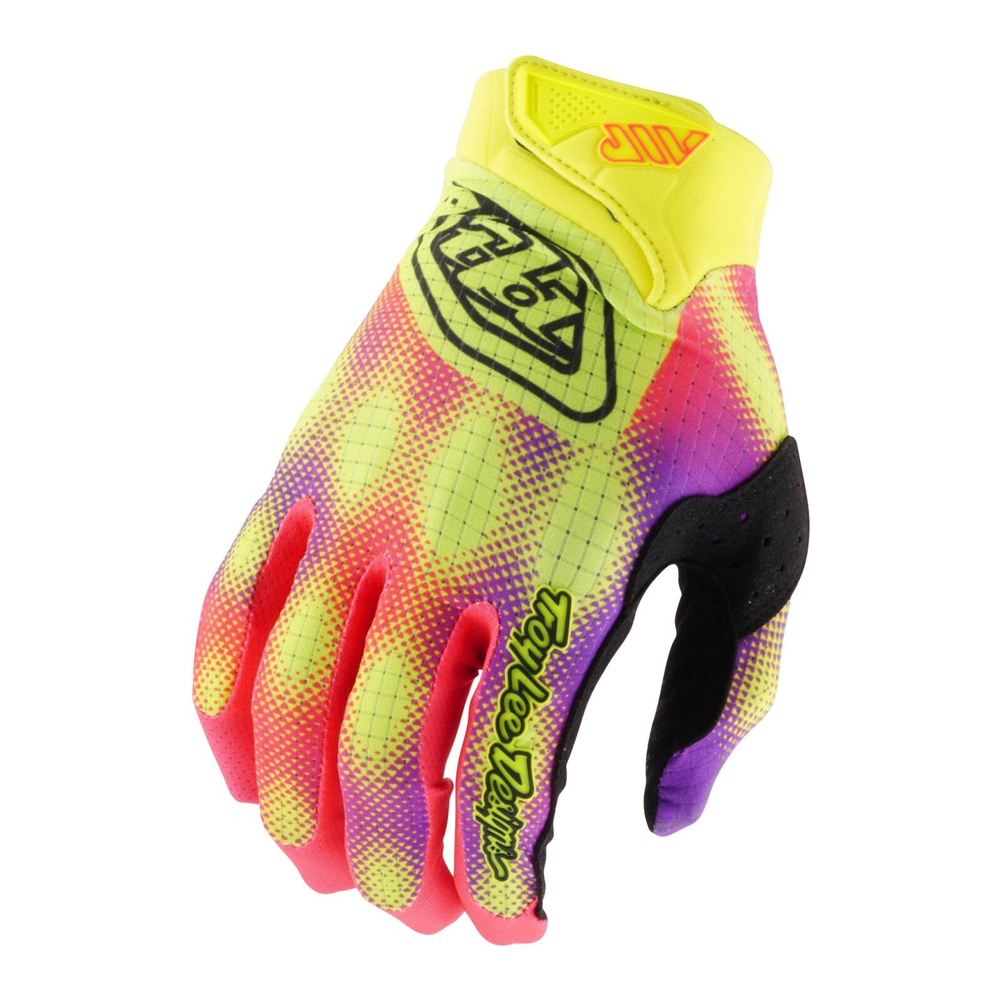 TLD 26.2 Air Gloves - Aura Flo Yellow - view 2