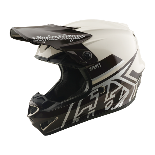 Troy Lee Designs 26.1 SE4 GP Pro MIPS Helmet - Mono Pumice