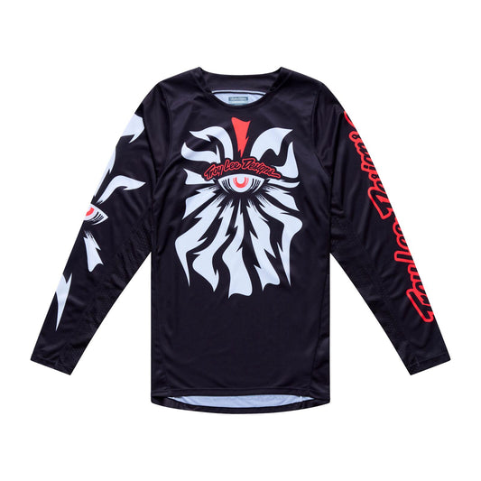 TLD 26.2 GP Pro Jersey - Cyclops Black / Neo Red
