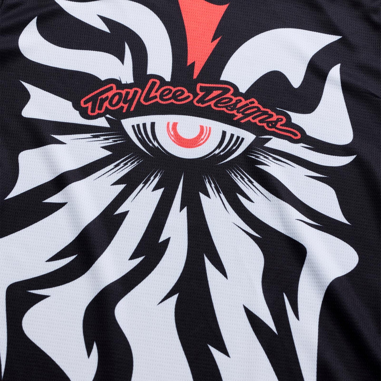 TLD 26.2 GP Pro Jersey - Cyclops Black / Neo Red - view 4