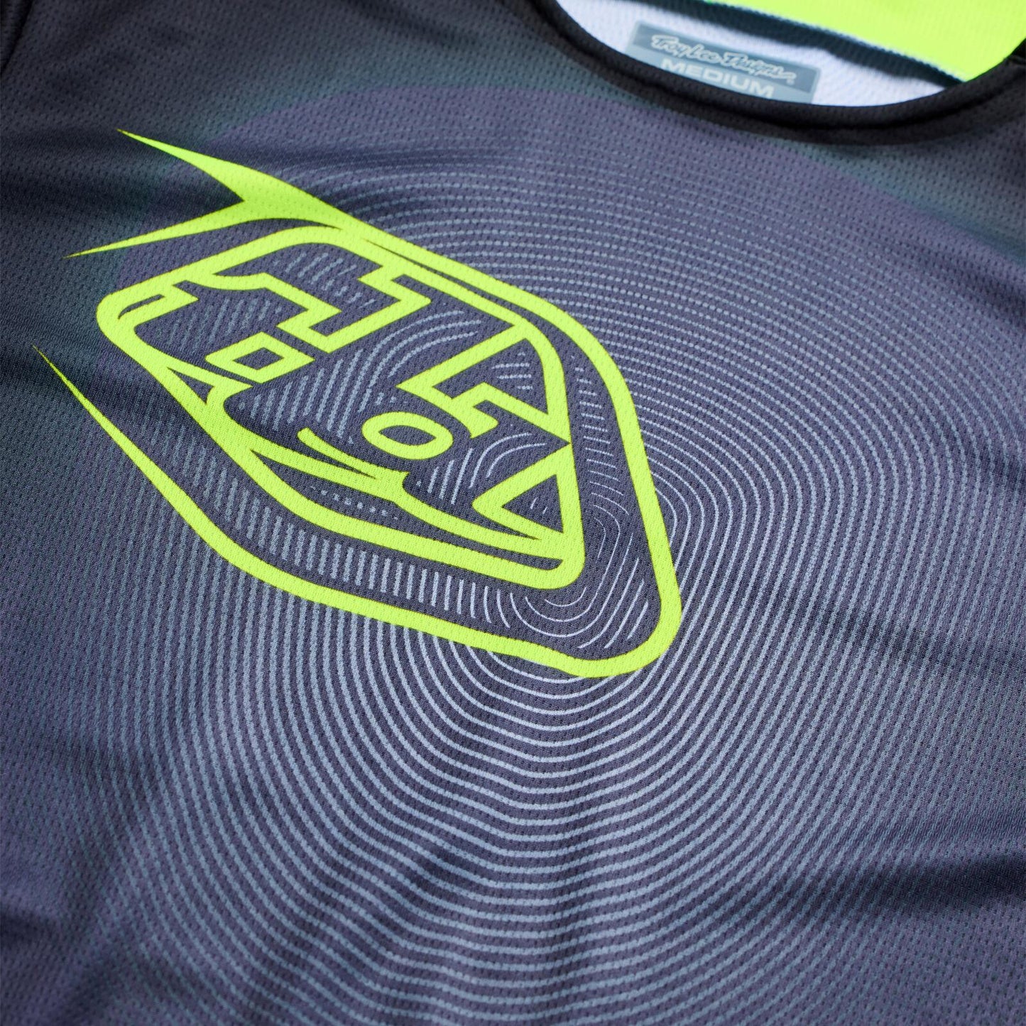 TLD 26.2 GP Pro Jersey - Imprint Grey / Flo Yellow - view 4