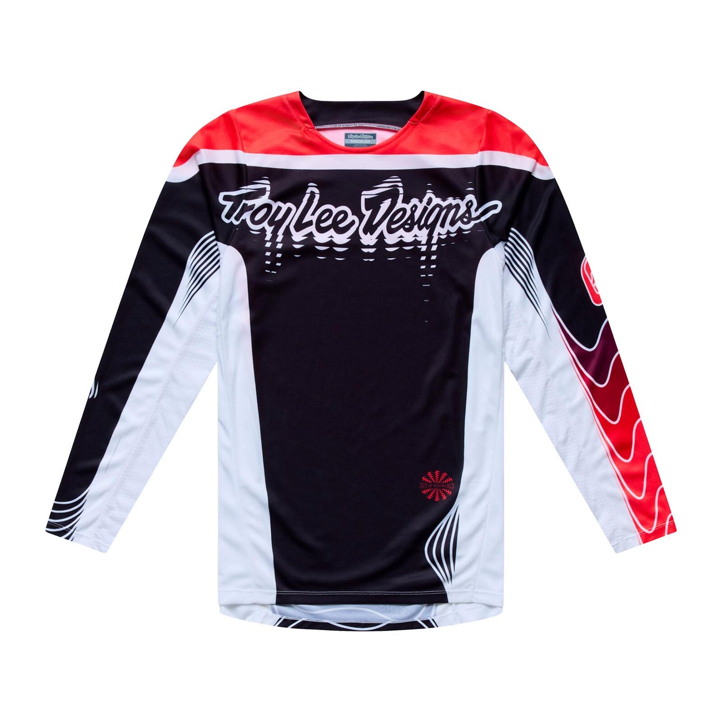 TLD 26.2 GP Pro Jersey - Stagger Black / Red