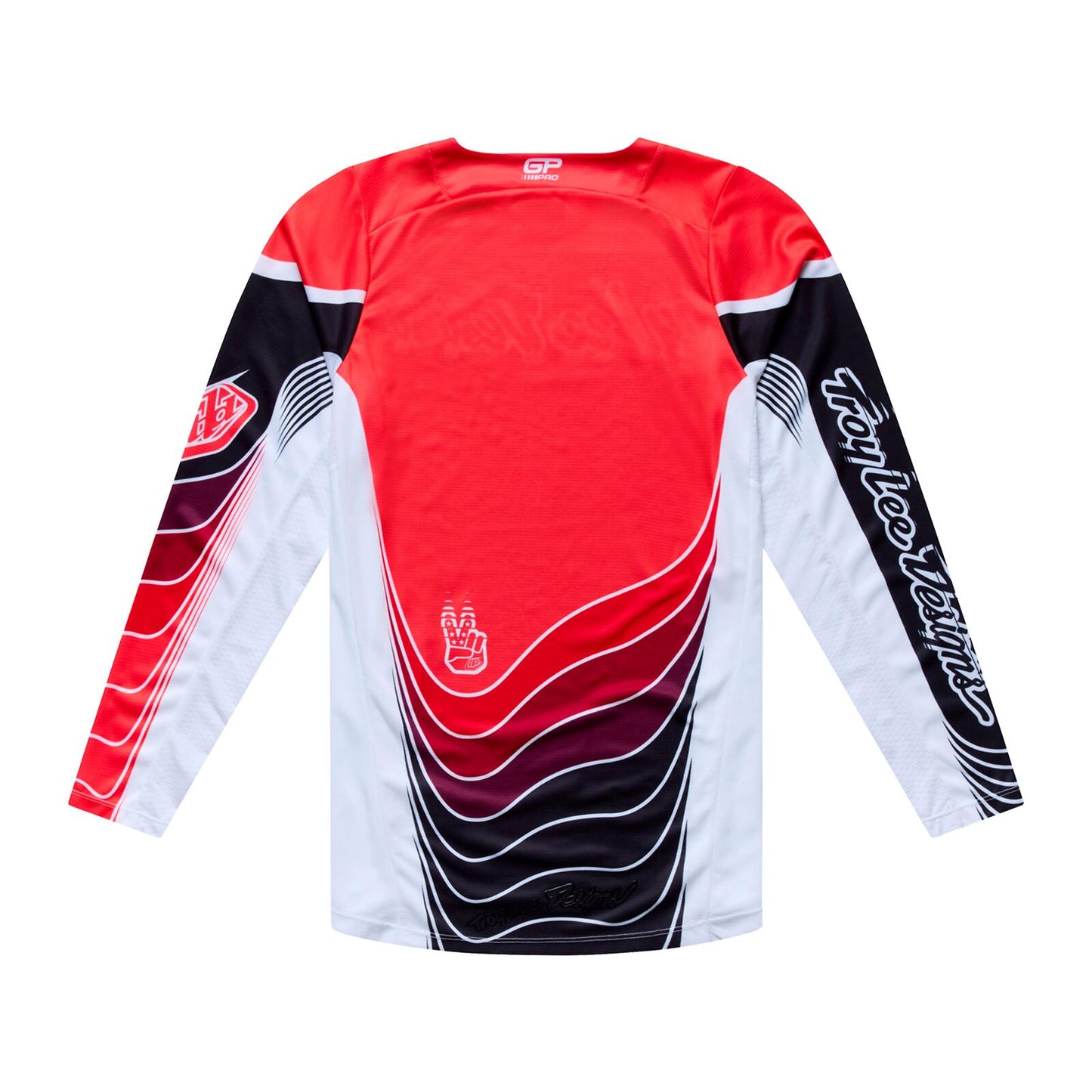 TLD 26.2 GP Pro Jersey - Stagger Black / Red - view 2