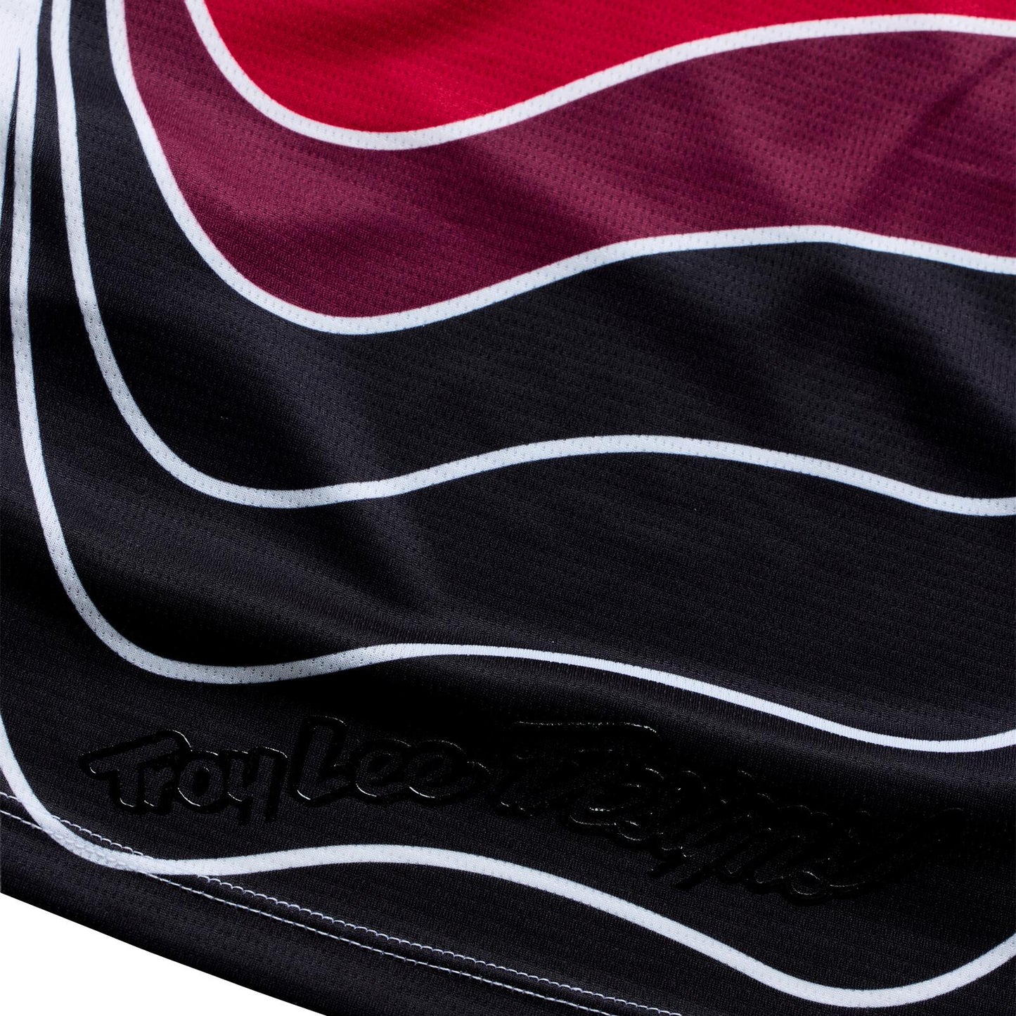 TLD 26.2 GP Pro Jersey - Stagger Black / Red - view 9