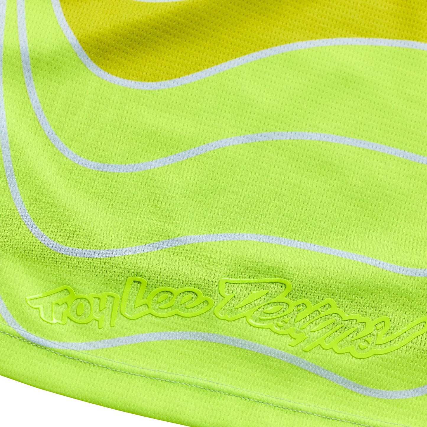 TLD 26.2 GP Pro Jersey - Stagger Gunmetal / Neo Yellow - view 11