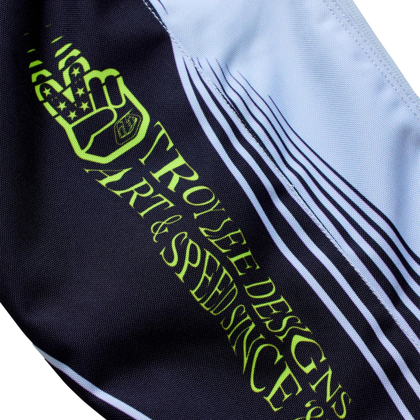 TLD 26.2 GP Pro Pants - Stagger Gunmetal / Neo Yellow - view 3