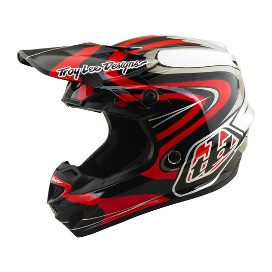 Troy Lee Designs 26.2 SE4 GP Pro Helmet - Pulse Red
