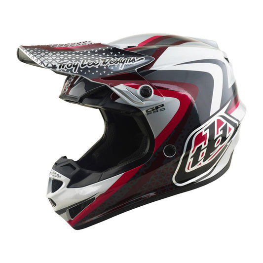 Troy Lee Designs 26.2 SE4 GP Pro Helmet - Slides Grey