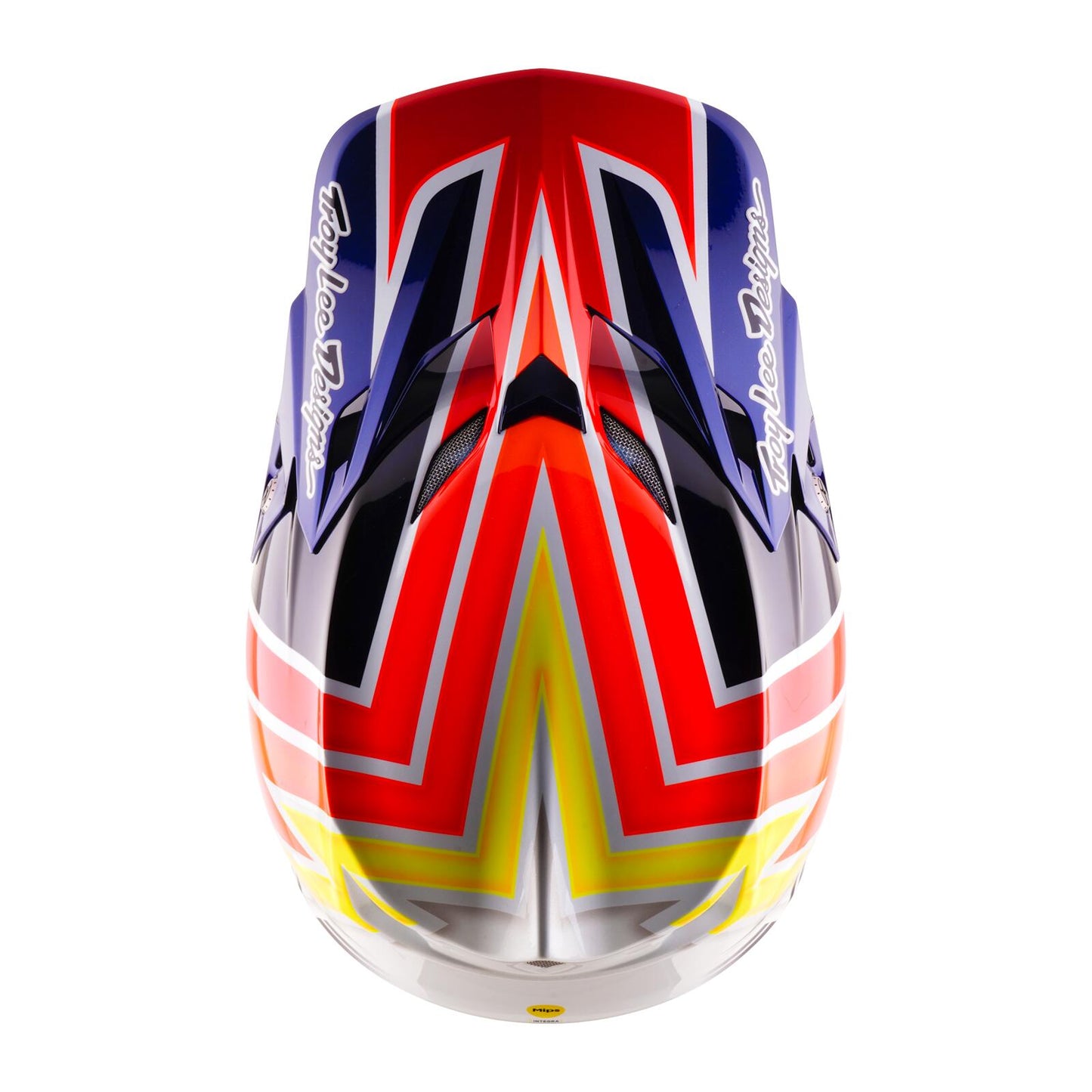TLD 26.2 SE5 Carbon MIPS Helmet - Boltz Navy / White - view 8