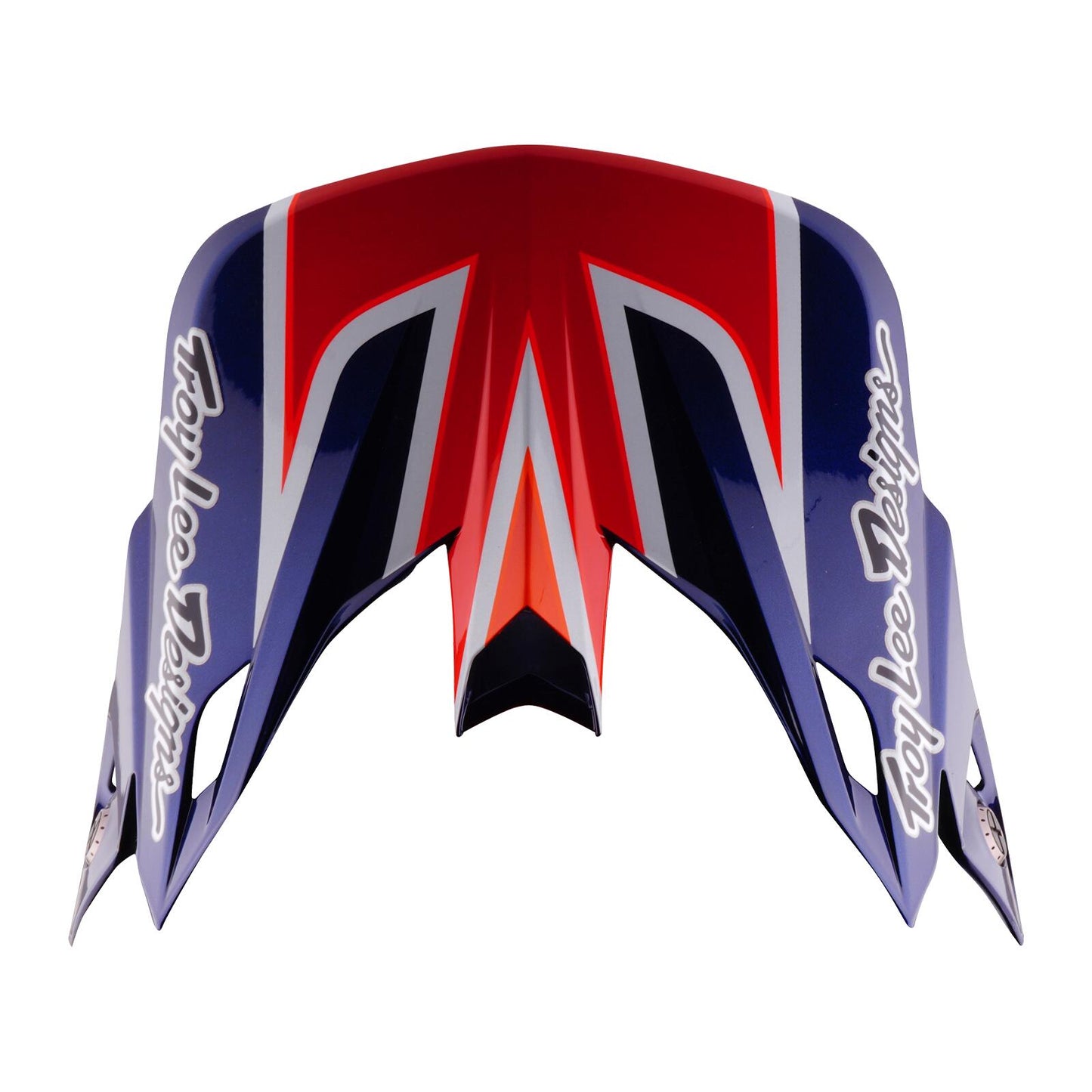 TLD 26.2 SE5 Carbon MIPS Helmet - Boltz Navy / White - visor