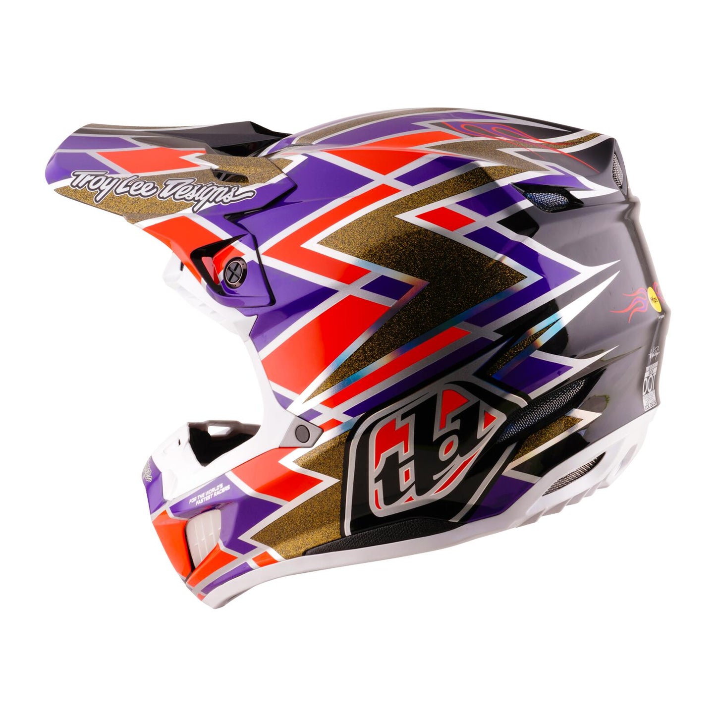 TLD 26.2 SE5 Carbon MIPS Helmet - Flush Violet - view 2