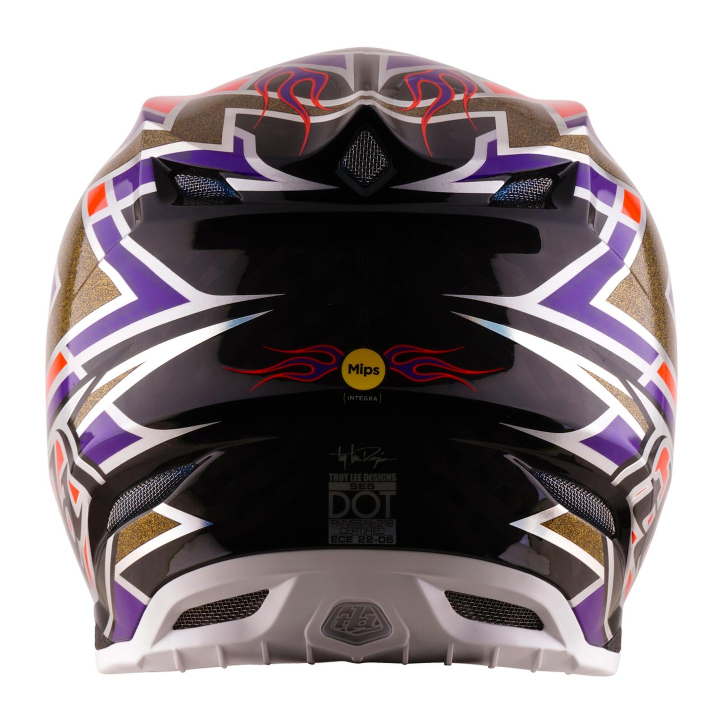 TLD 26.2 SE5 Carbon MIPS Helmet - Flush Violet - view 3
