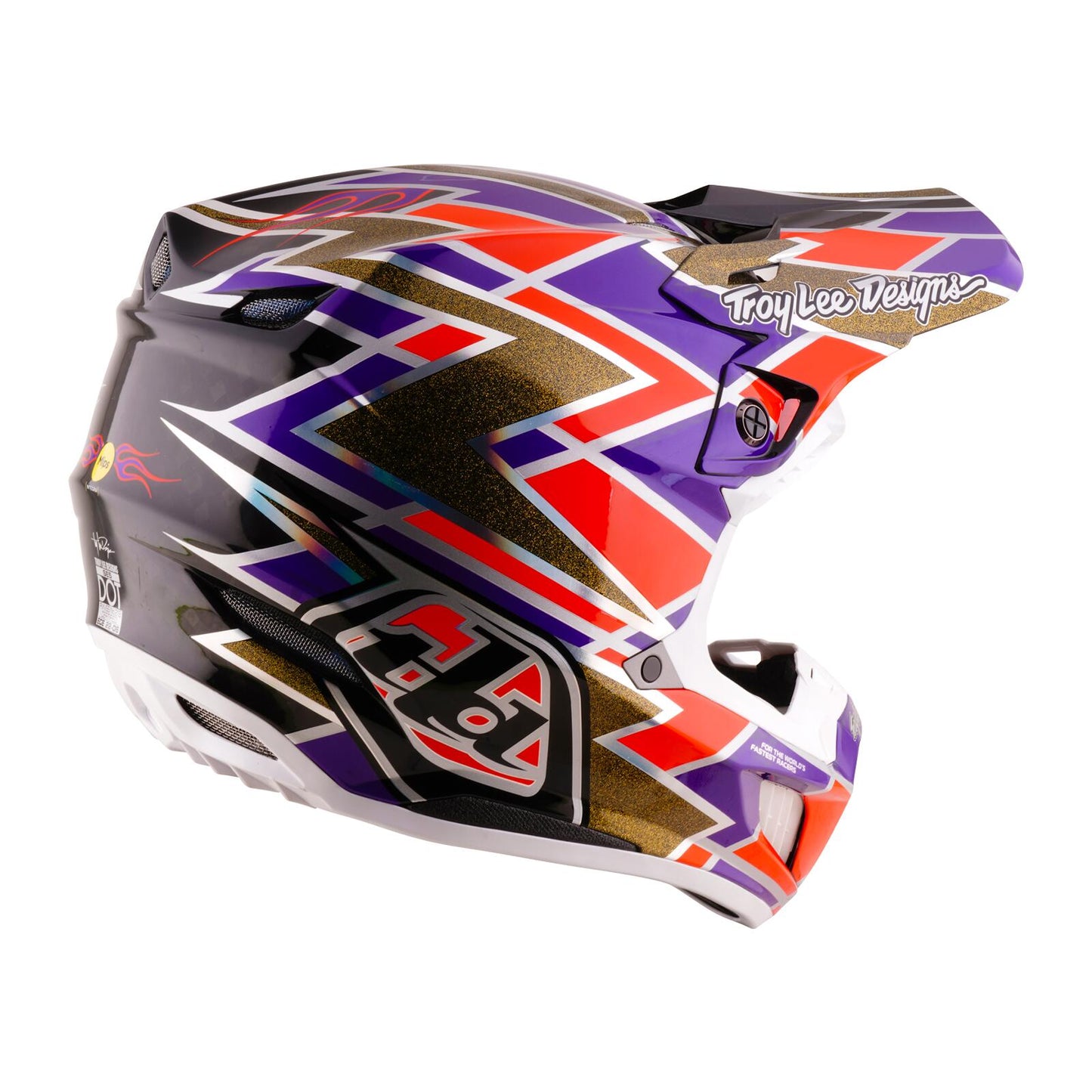 TLD 26.2 SE5 Carbon MIPS Helmet - Flush Violet - view 4
