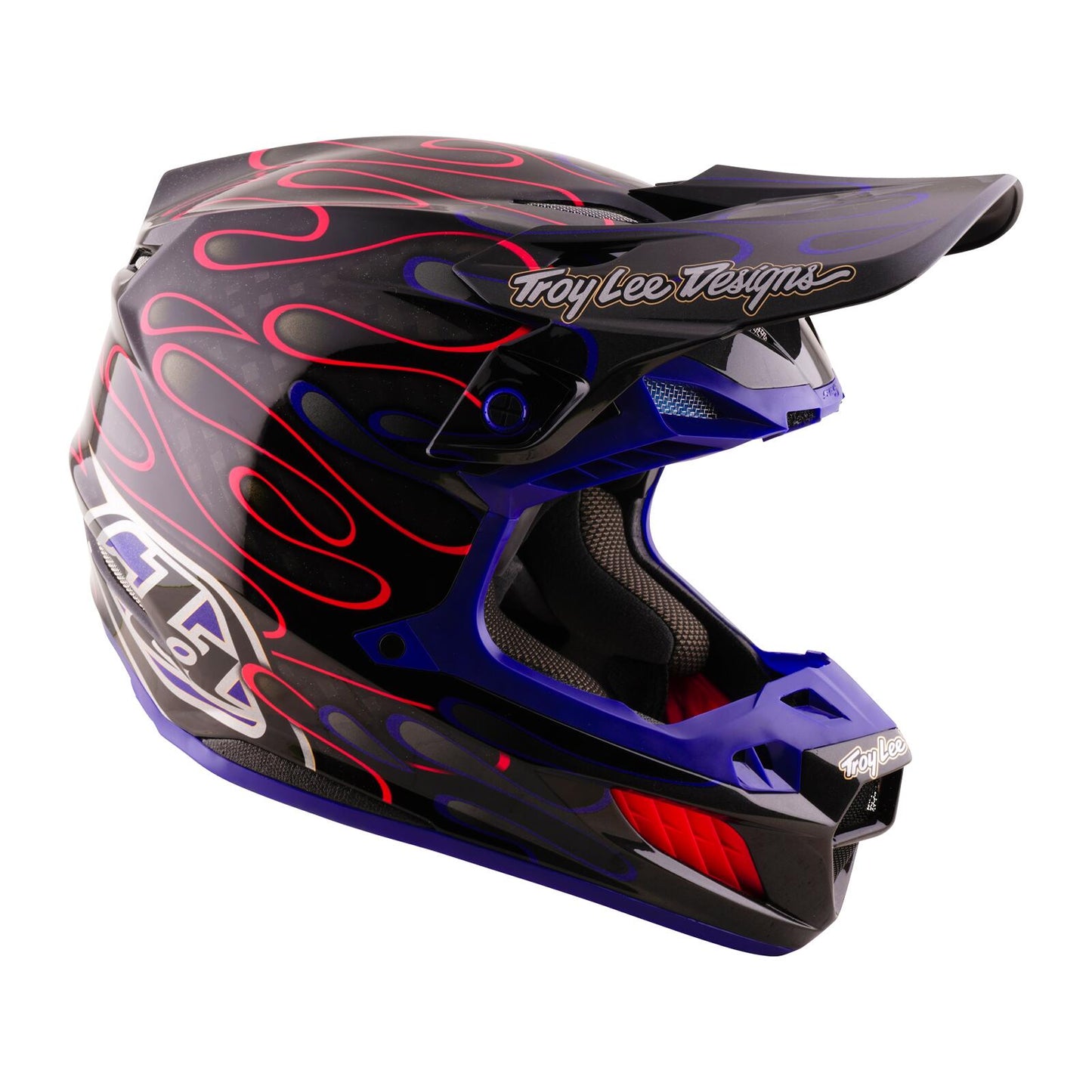 TLD 26.2 SE5 Carbon MIPS Helmet - Overspray Black / Magenta - view 6