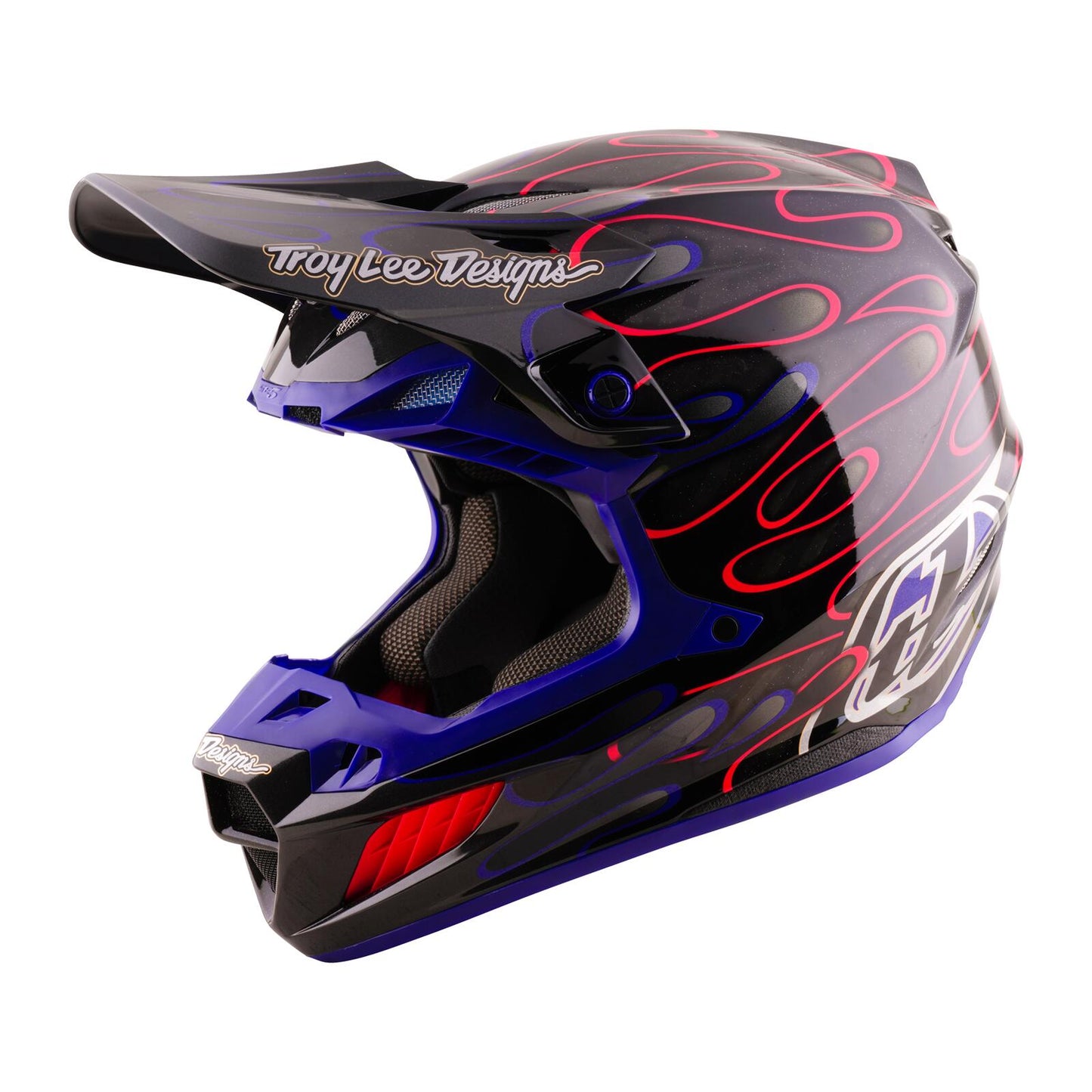 TLD 26.2 SE5 Carbon MIPS Helmet - Overspray Black / Magenta - view 7