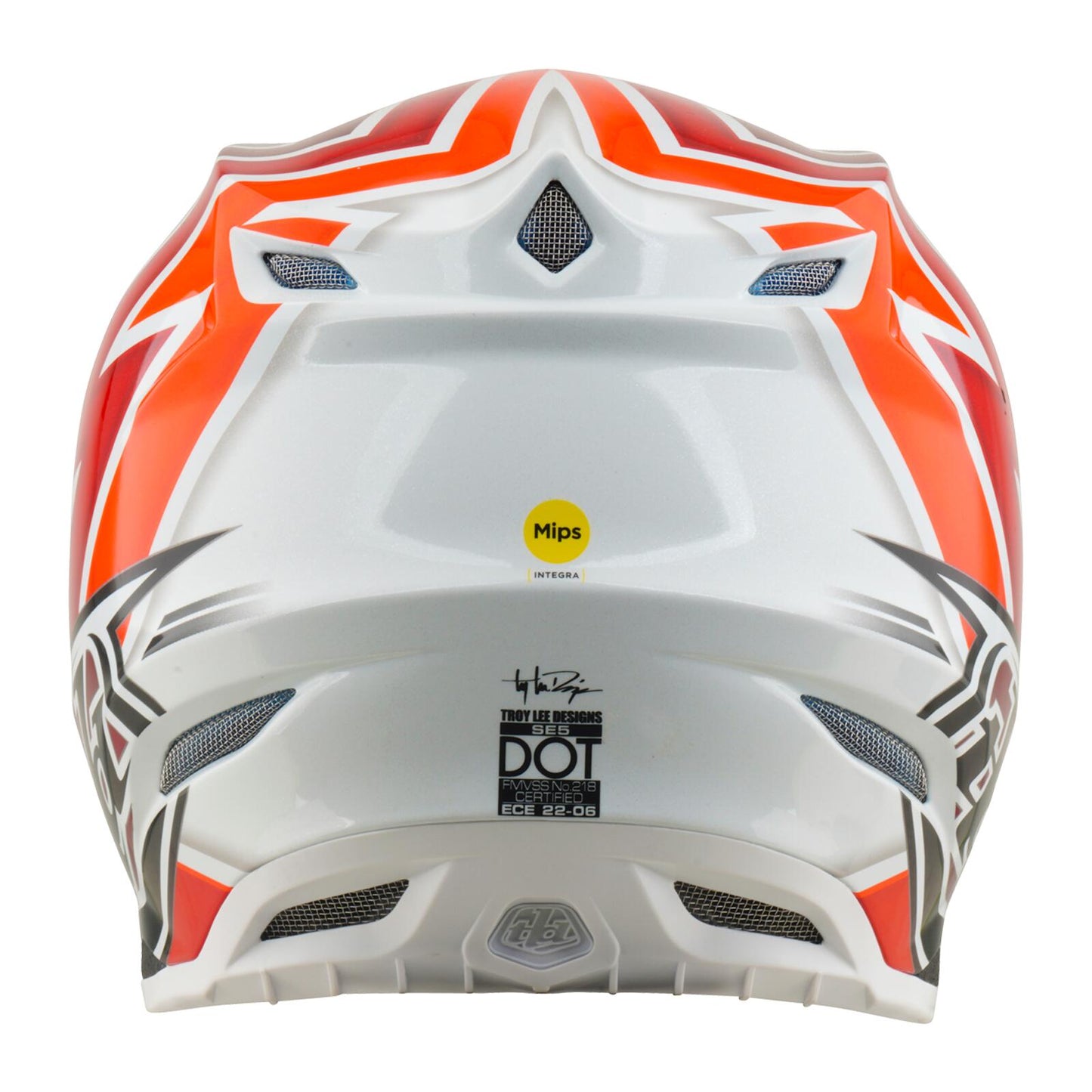 TLD 26.2 SE5 Composite MIPS Helmet - Boltz Black / Red - view 3