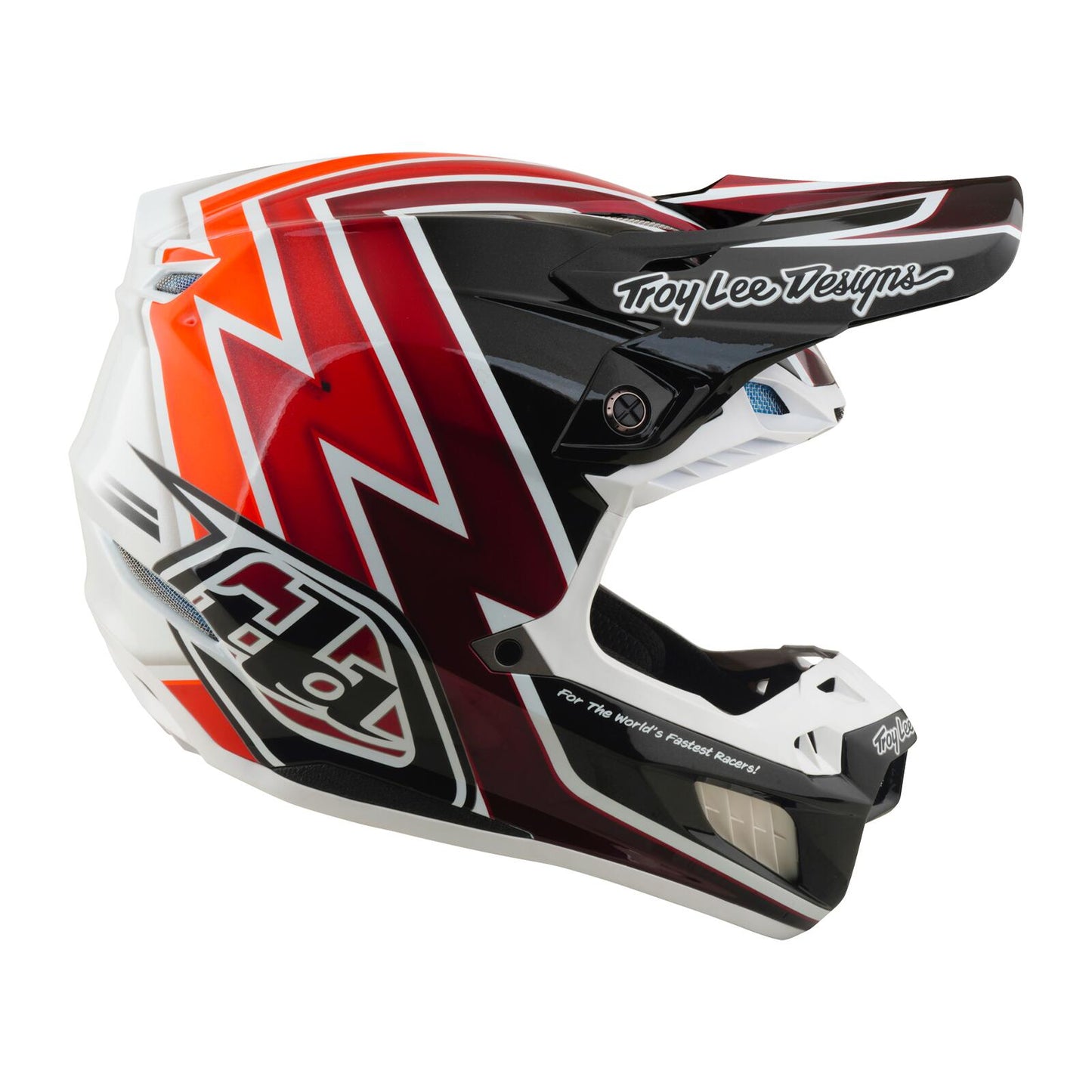 TLD 26.2 SE5 Composite MIPS Helmet - Boltz Black / Red - view 5