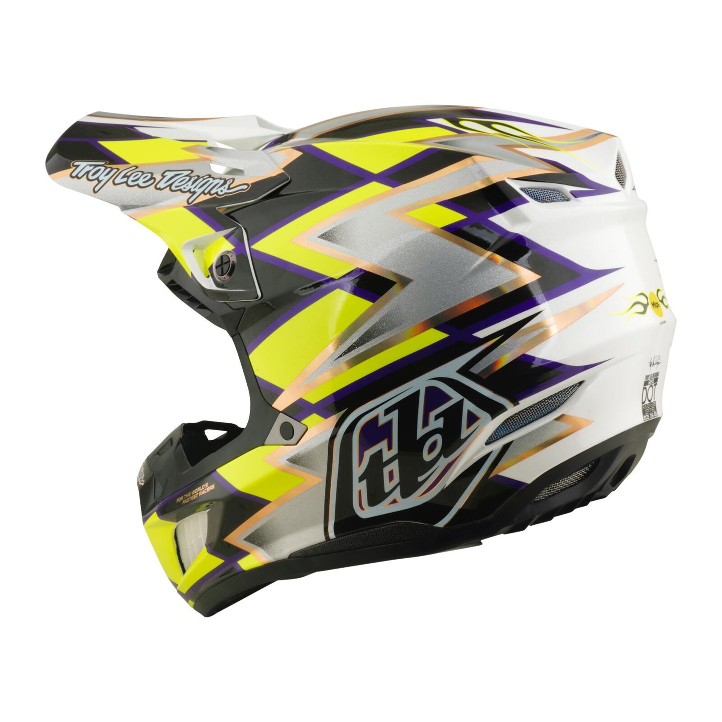 TLD 26.2 SE5 Composite MIPS Helmet - Flush White / Black - view 2